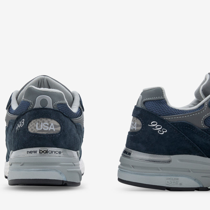 Made in USA 993 Navy | White Footwear