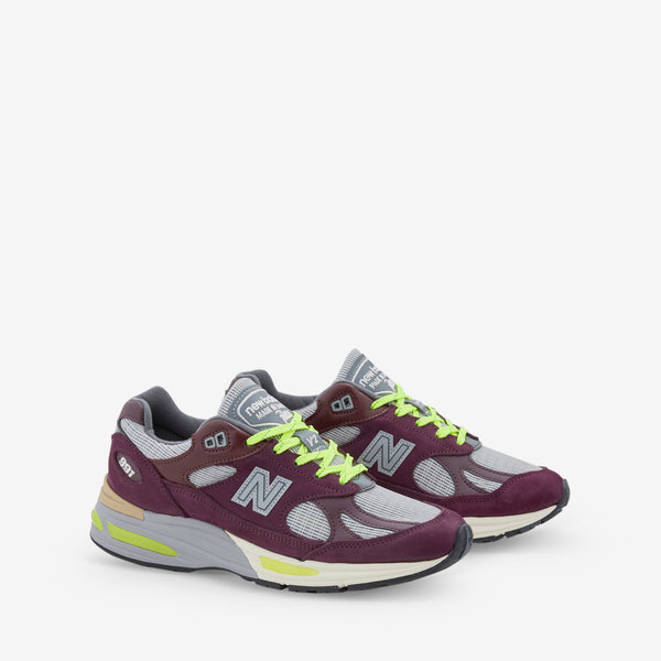 Patta x Made in UK 991v2 Pickled Beet | Safety Yellow | Winetasting