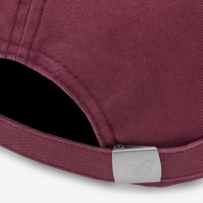 The Intelligent Choice 6 Panel Hat Washed Burgundy Headwear