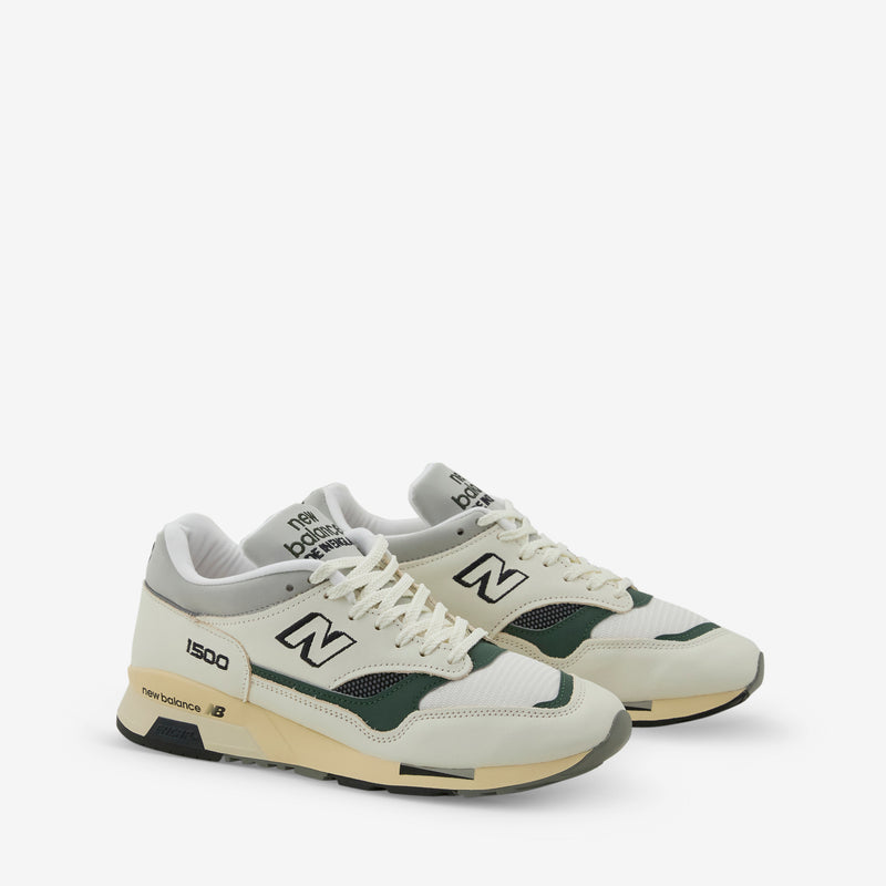 Made in UK 1500 Antique White | Cilantro | Black Footwear