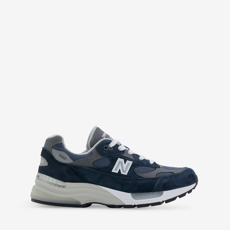 Made in USA 992 Navy | Grey | Silver Metallic Footwear