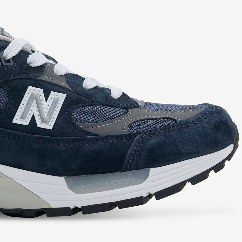 Made in USA 992 Navy | Grey | Silver Metallic Footwear