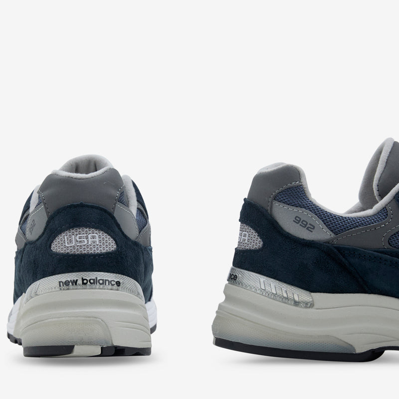 Made in USA 992 Navy | Grey | Silver Metallic Footwear