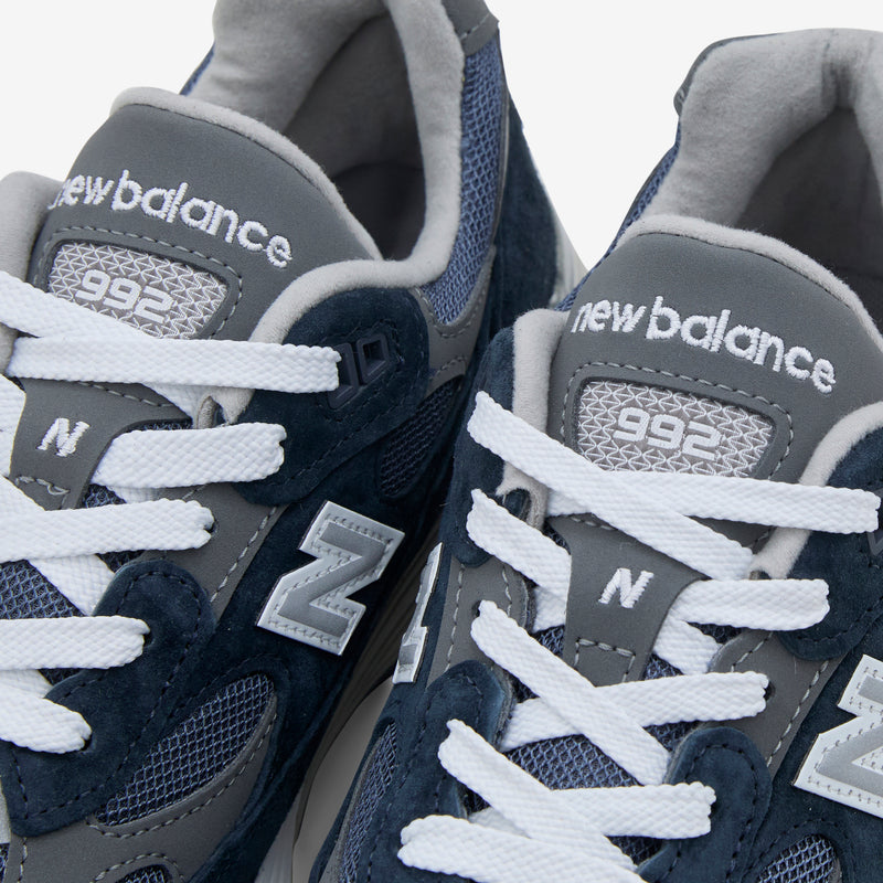 Made in USA 992 Navy | Grey | Silver Metallic Footwear