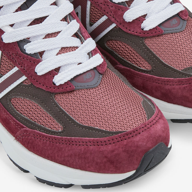Made in USA 990v6 Burgundy | Tan