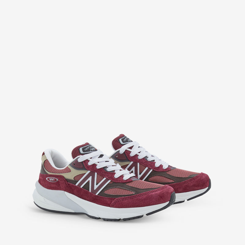 Made in USA 990v6 Burgundy | Tan