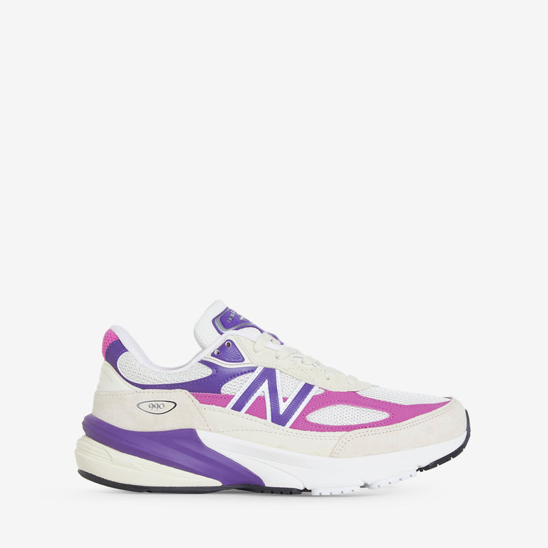 Made in USA 990v6 Limestone | Magenta