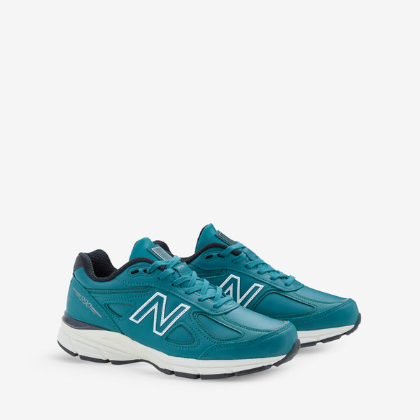 Made in USA 990v4 Teal | White