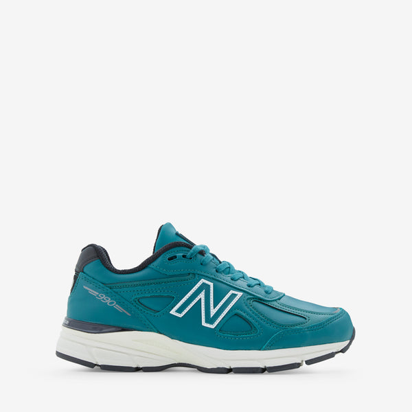 Made in USA 990v4 Teal | White