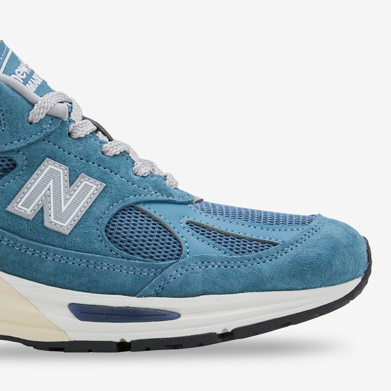 Made in UK 991v2 Tapestry | Silver Footwear