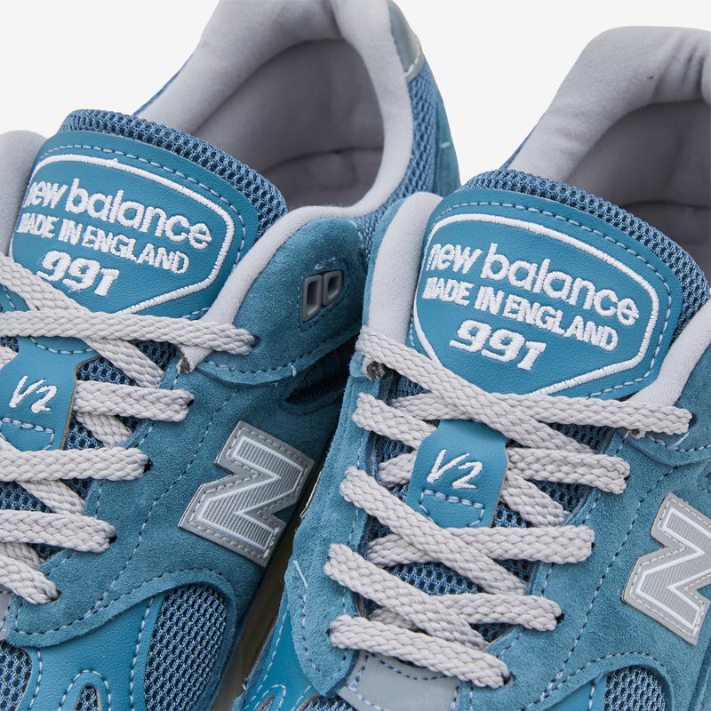 Made in UK 991v2 Tapestry | Silver Footwear