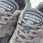 Made in UK 991v2 Dove | Alloy | Silver