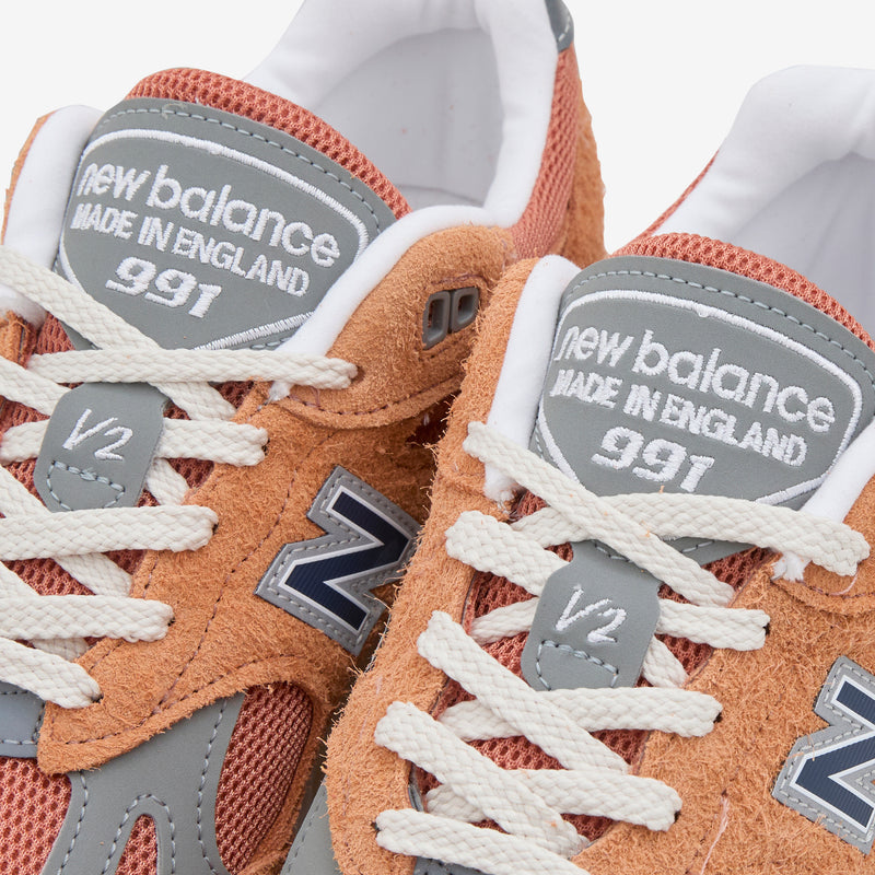 Made in UK 991v2 Gold Earth | Golden Ochre Footwear