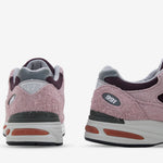 Made in UK 991v2 Deauville Mauve | Fig | Oyster Mushroom
