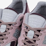 Made in UK 991v2 Deauville Mauve | Fig | Oyster Mushroom