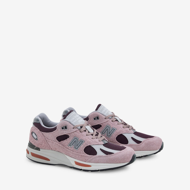 Made in USA 991v2 Deauville Mauve | Fig | Oyster Mushroom Footwear