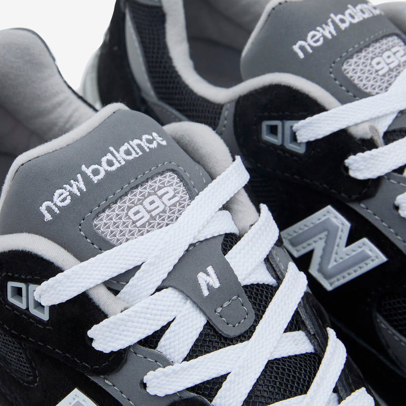 Made in USA 992 Black | Grey | Silver Metallic Footwear