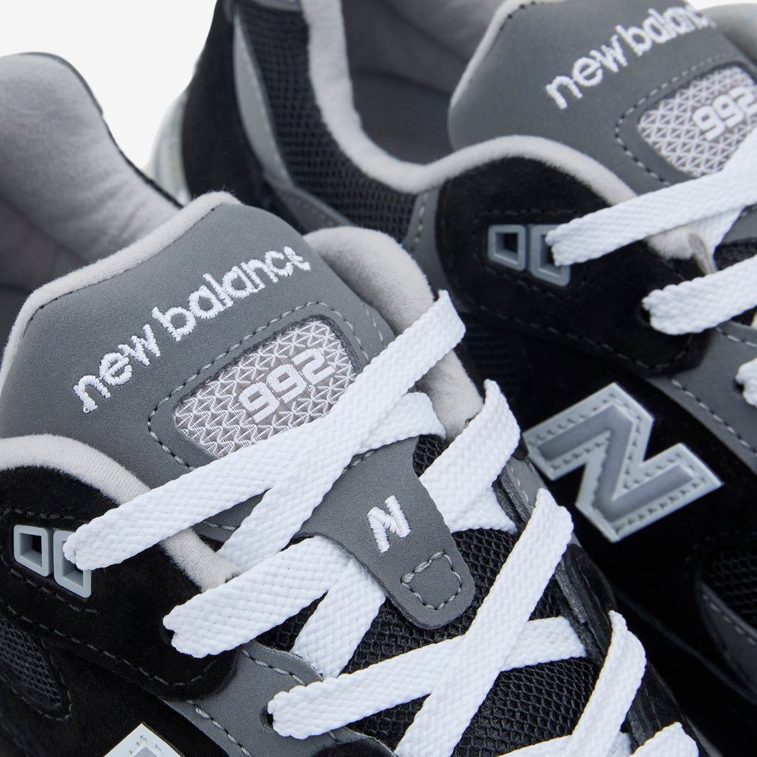 U992BK Black | Grey | Silver Metallic Footwear