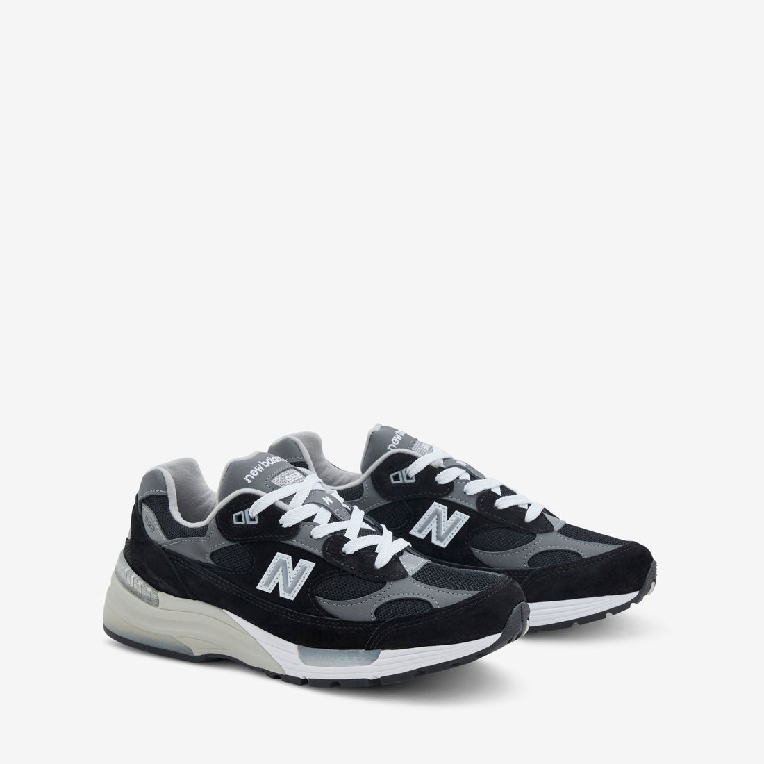U992BK Black | Grey | Silver Metallic Footwear