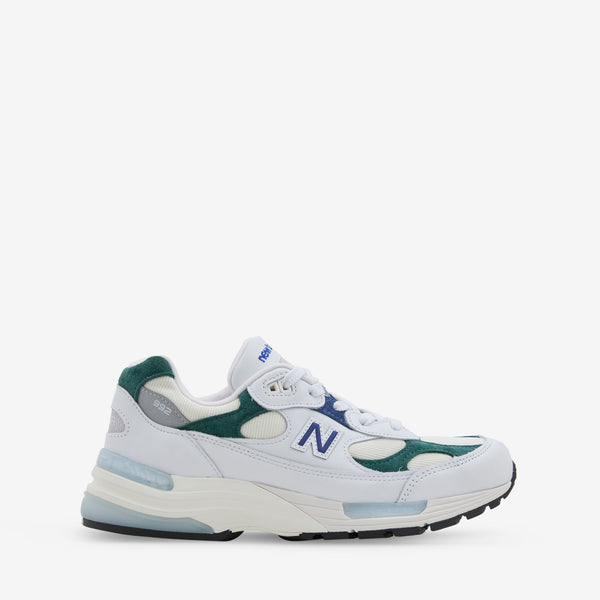 Made in USA 992 White | Marsh Green Footwear