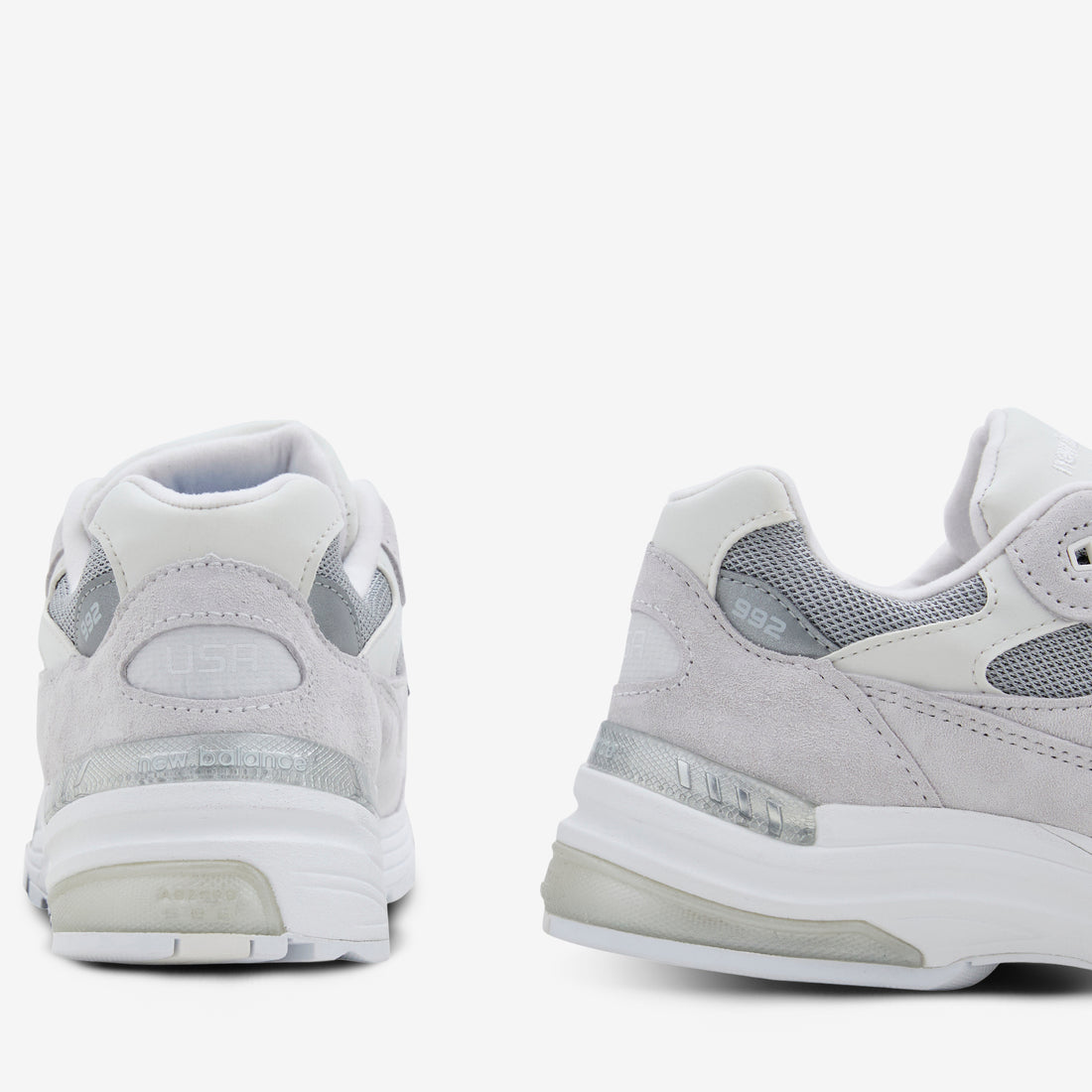 U992NC White | Reflection | Silver Metallic Footwear