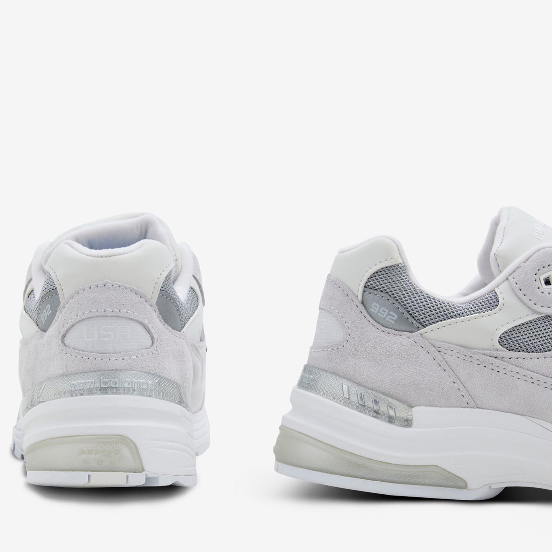 U992NC White | Reflection | Silver Metallic Footwear