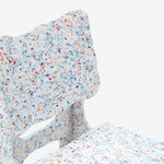 Flat Plastic Chair White