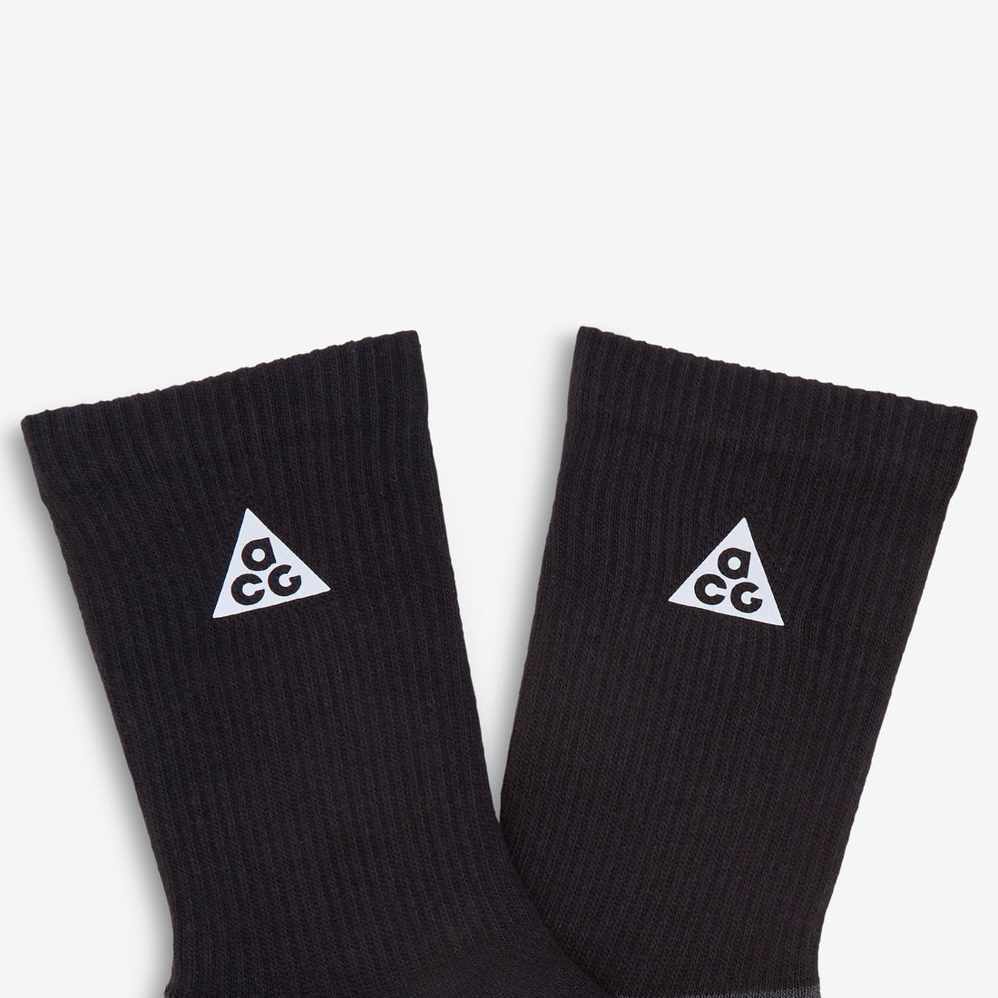 ACG Everyday Elevated Crew Socks Black | Dark Smoke Grey | Reflective Silver Accessories
