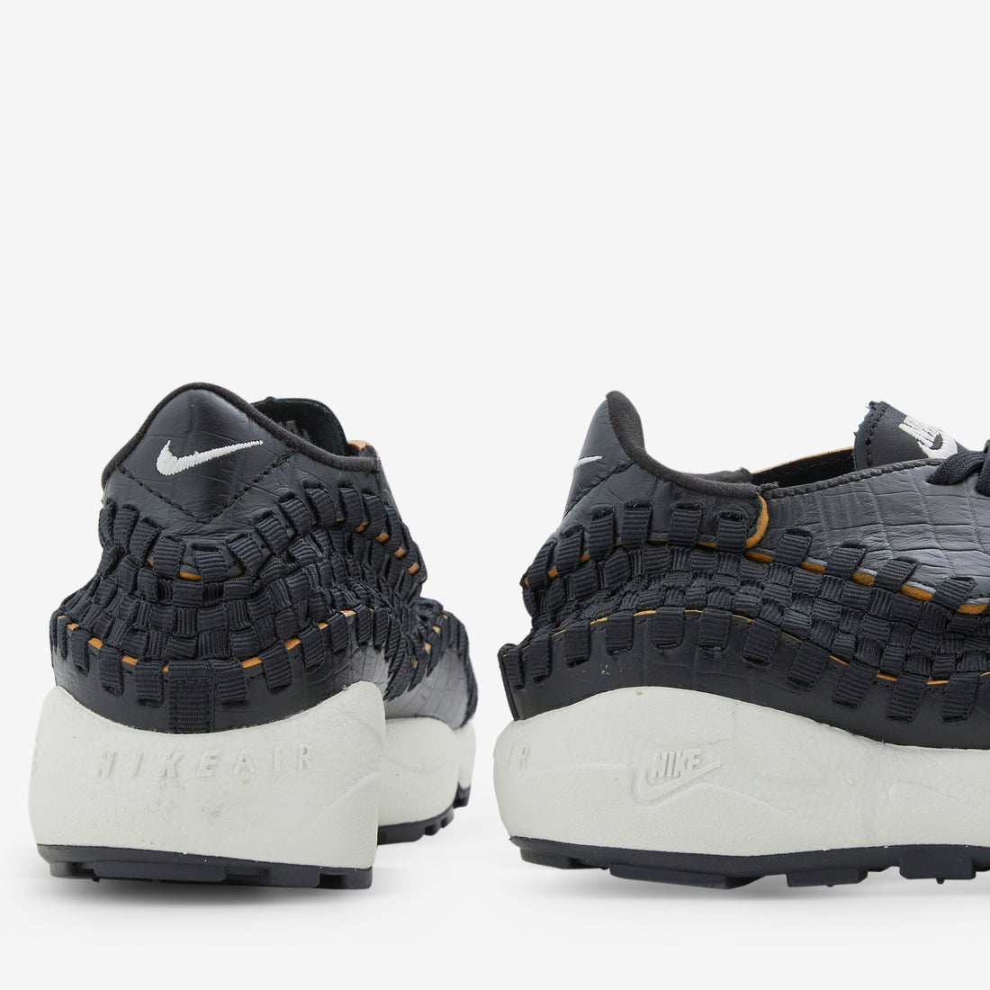 Women's Air Footscape Woven PRM Black | Pale Ivory | Desert Ochre Footwear