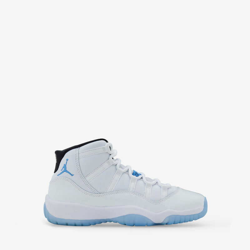 Grade School Air Jordan 11 Retro White | Legend Blue | Black Footwear