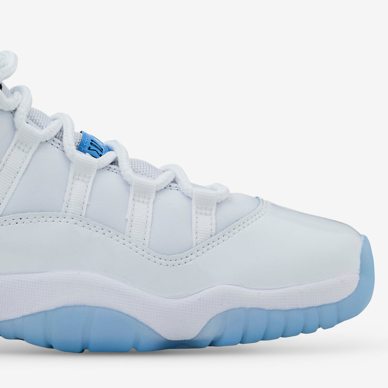Grade School Air Jordan 11 Retro White | Legend Blue | Black Footwear