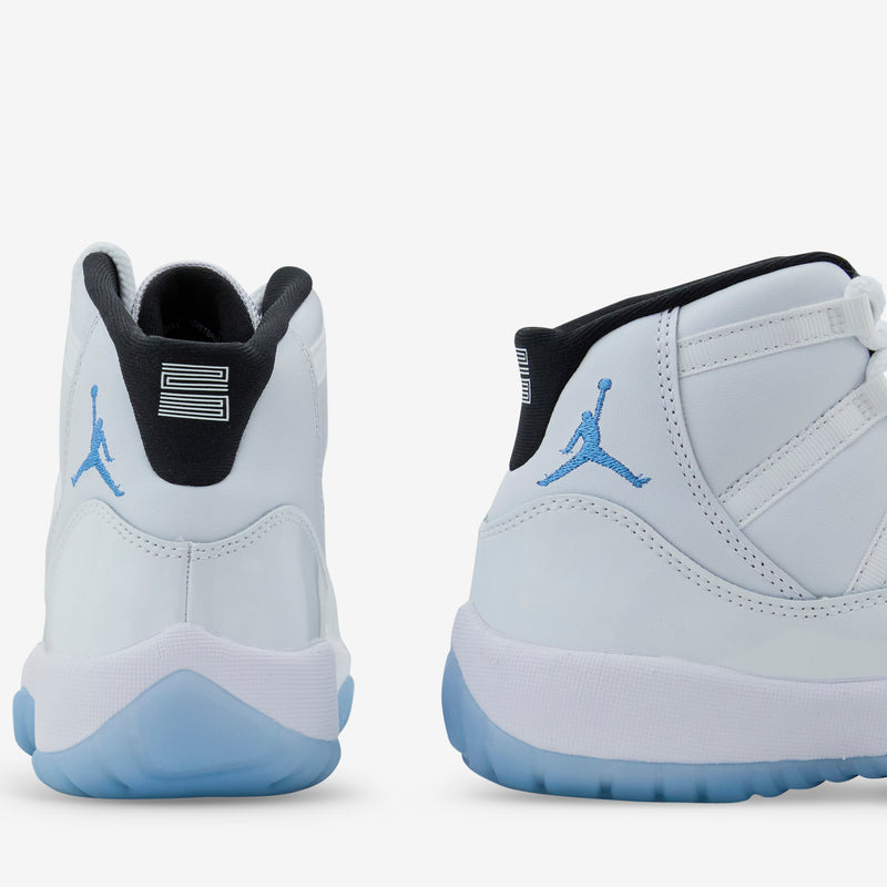 Grade School Air Jordan 11 Retro White | Legend Blue | Black Footwear