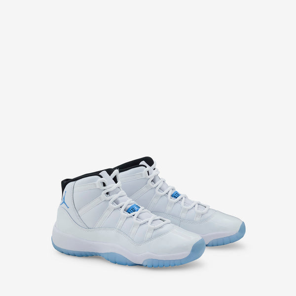 Grade School Air Jordan 11 Retro White | Legend Blue | Black Footwear