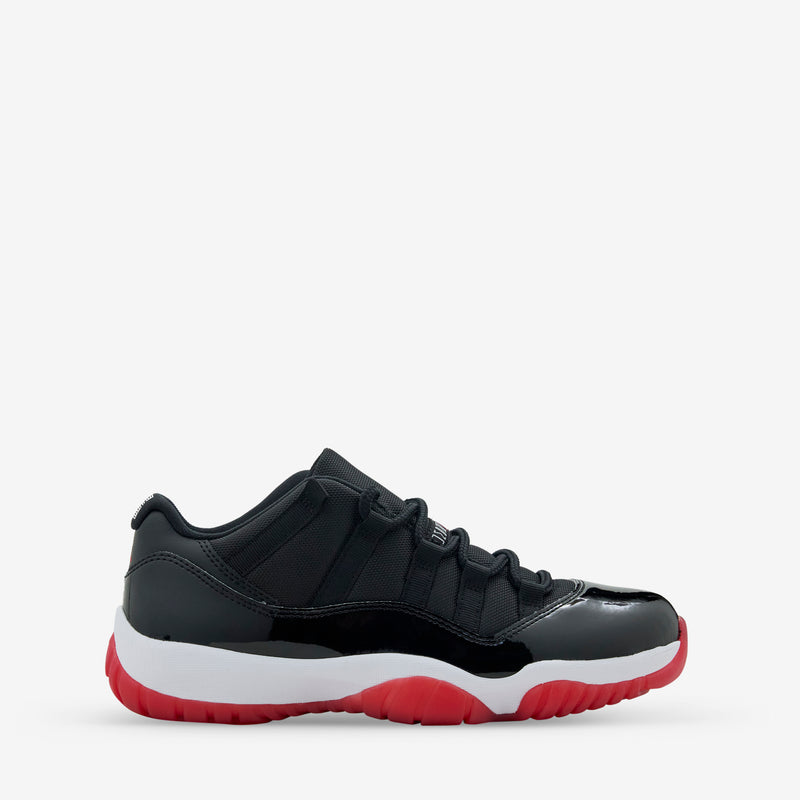 Air Jordan 11 Retro Low 'Bred' Black | Varsity Red | White Footwear