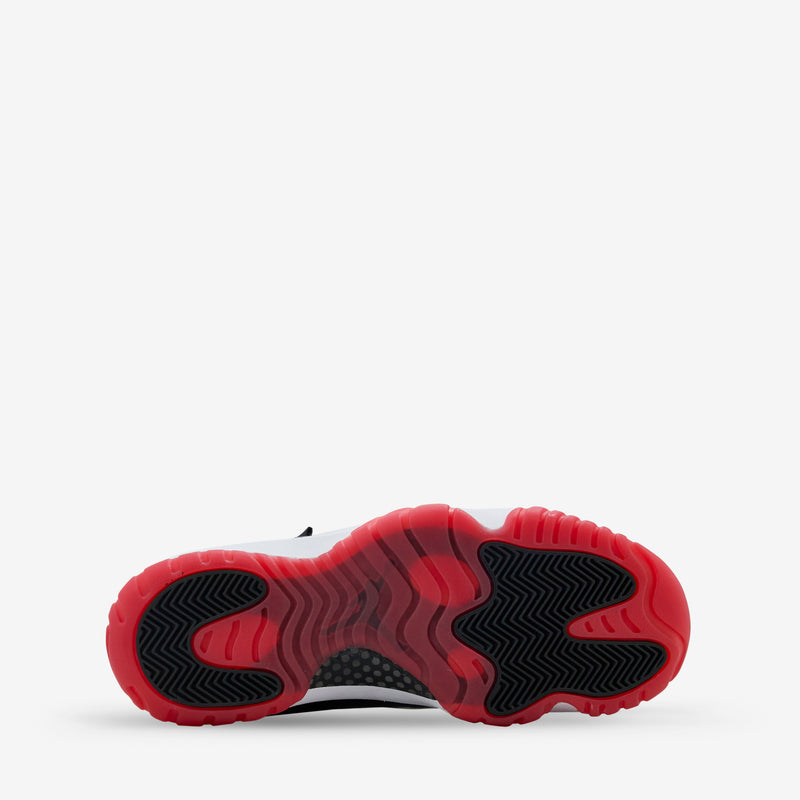 Air Jordan 11 Retro Low 'Bred' Black | Varsity Red | White Footwear