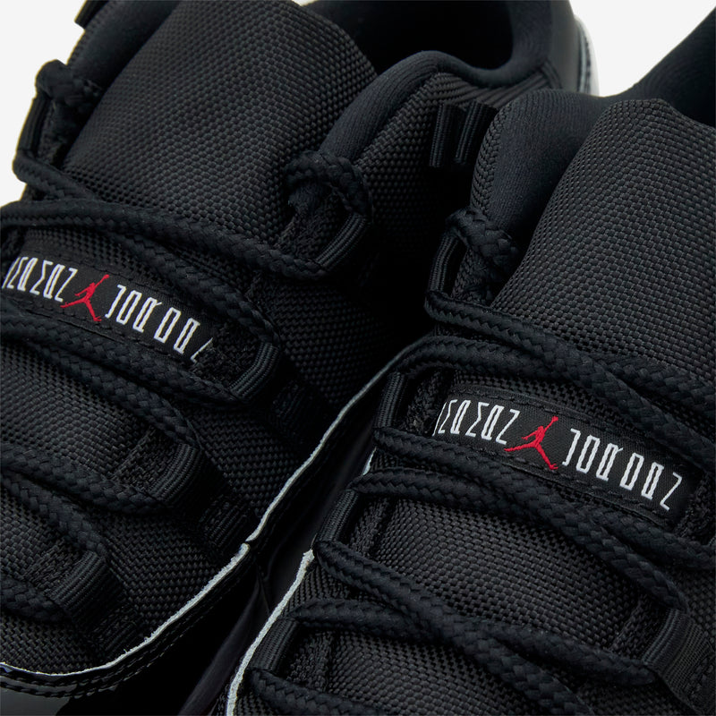 Air Jordan 11 Retro Low 'Bred' Black | Varsity Red | White Footwear