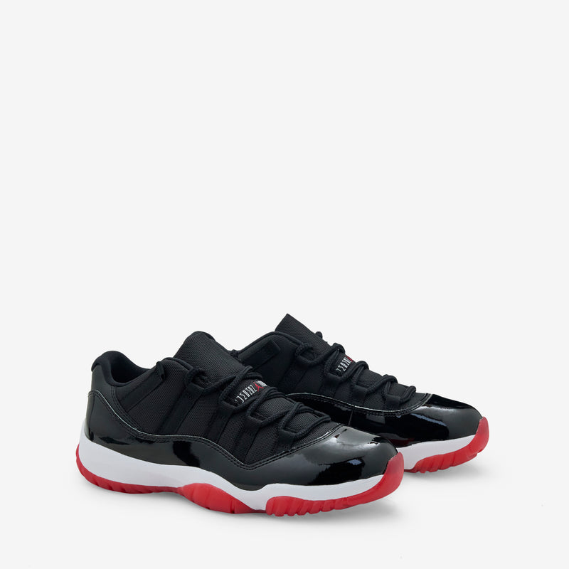 Air Jordan 11 Retro Low 'Bred' Black | Varsity Red | White Footwear