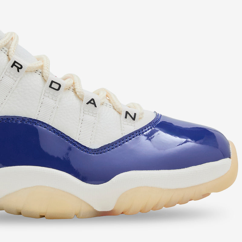 Air Jordan 11 Retro RA Deep Royal Blue | Fire Red | Sail | Black Footwear