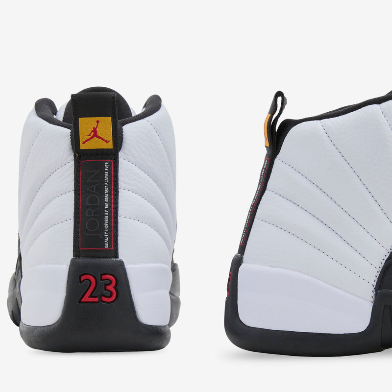 Air Jordan 12 Retro White | Black | Taxi Footwear