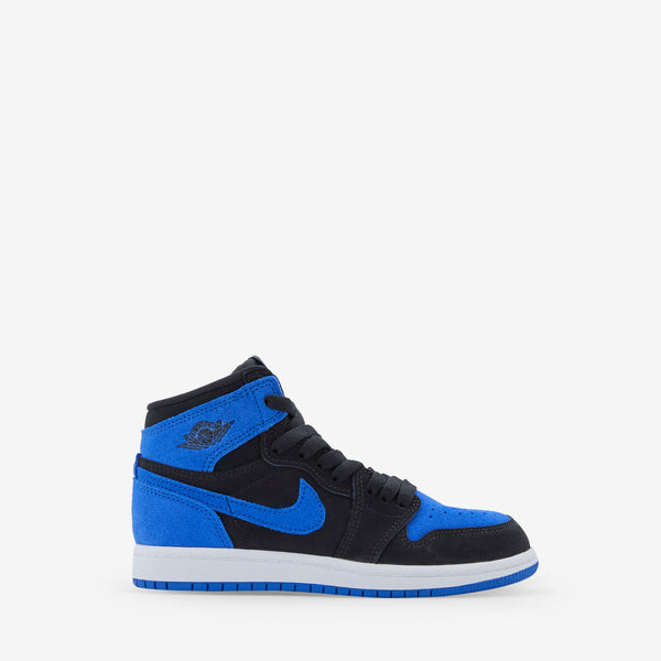 Pre-School Jordan 1 Retro High OG Black | Royal Blue | White