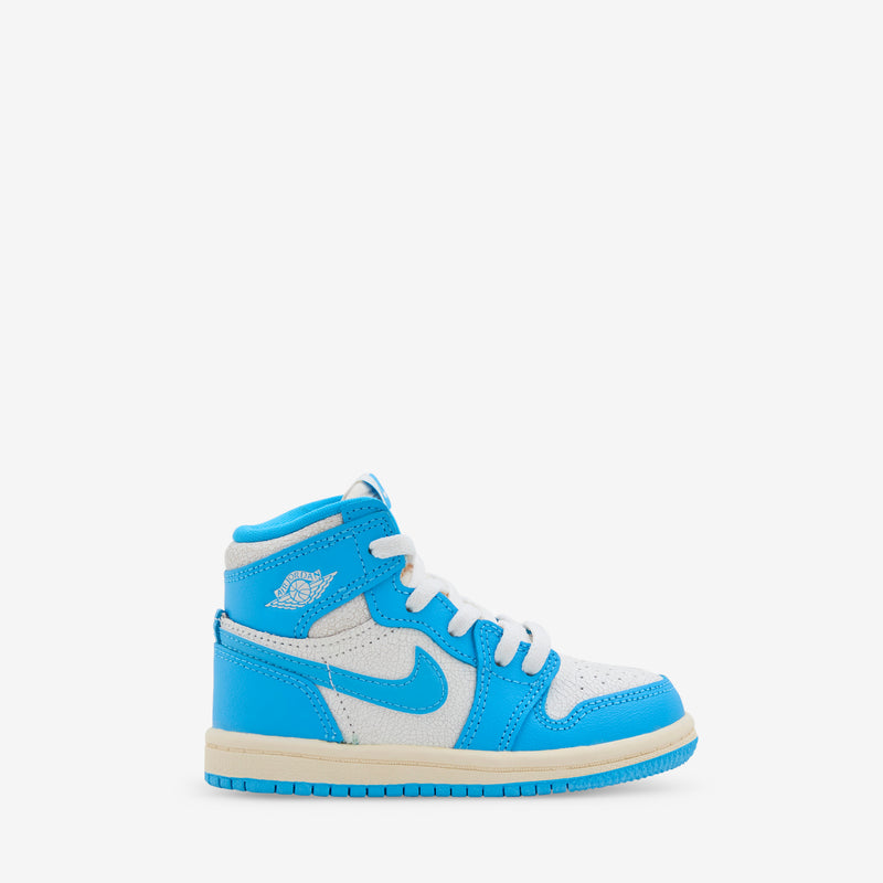 Toddler Air Jordan 1 Retro High OG 'UNC Reimagined' Dark Powder Blue | Dark Powder Blue | Sail Footwear