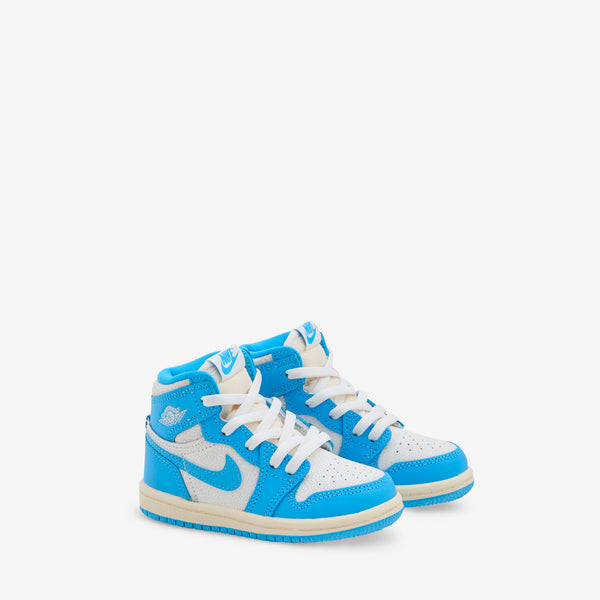 Toddler Air Jordan 1 Retro High OG 'UNC Reimagined' Dark Powder Blue | Dark Powder Blue | Sail Footwear