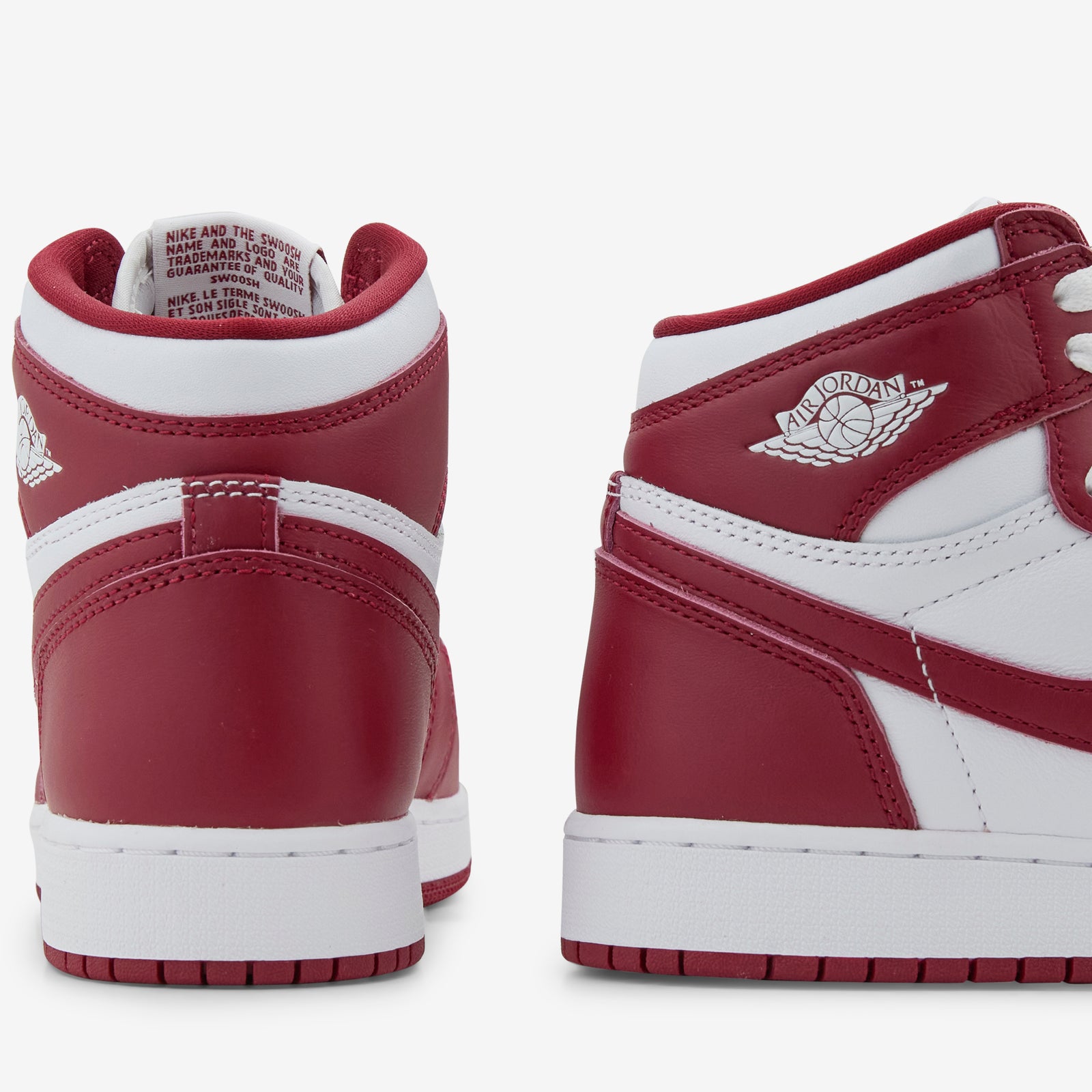 Air Jordan 1 Retro High OG White Team Red Above The Clouds