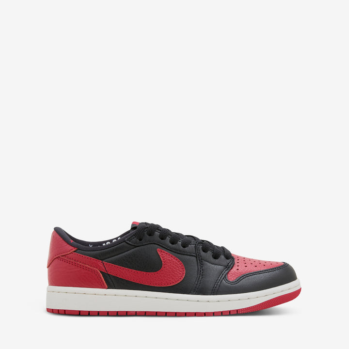 Air Jordan 1 Retro Low OG 'Banned' Black | Black | Varsity Red | Summit White