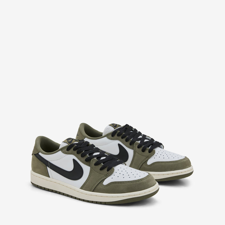 Air Jordan 1 Retro Low OG Medium Olive | Black | Summit White | Sail Front