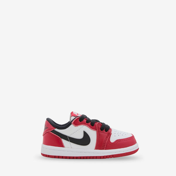 Toddler Jordan 1 Retro Low OG Varsity Red | Black | Summit White Footwear