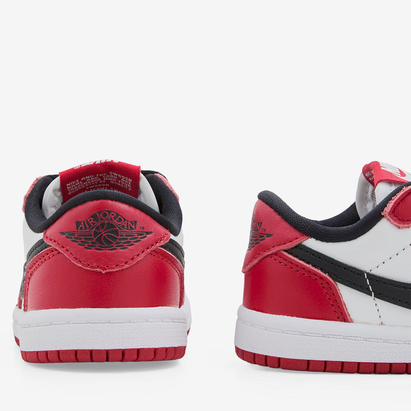 Toddler Jordan 1 Retro Low OG Varsity Red | Black | Summit White Footwear