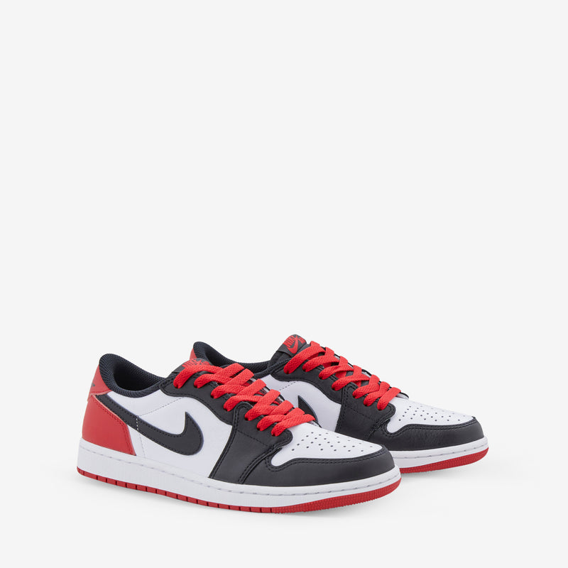 Air Jordan 1 Low OG White | Black | Varsity Red