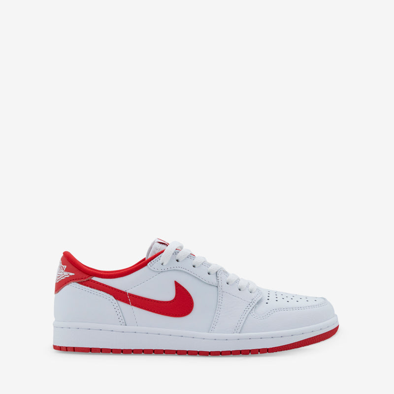 Air Jordan 1 Retro Low OG White | University Red | White