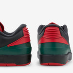 Air Jordan 2 Retro Low Black | Fire Red | Cement Grey